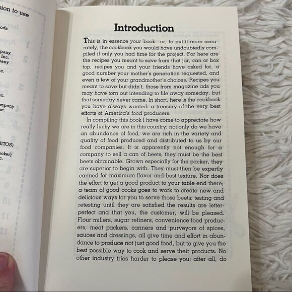 BEST RECIPES from the backs of boxes bottles cans and jars by Ceil Dyer 1989 GUC - Picture 11 of 15